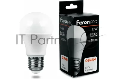 Лампа светодиодная Feron PRO LB-1017 17Вт Е27 дневной