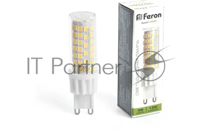 Лампа светодиодная Feron LB-436 13Вт 230В G9 белый капсульная