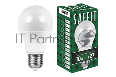Лампа светодиодная SAFFIT SBA6010 (55006) 10Вт Е27 дневной