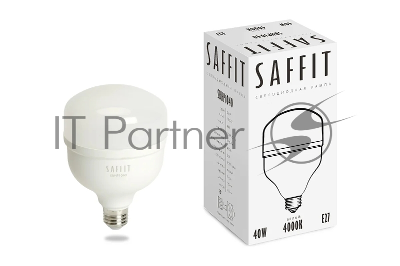 Лампа светодиодная SAFFIT SBHP1040 (55092) 40Вт E27 белый