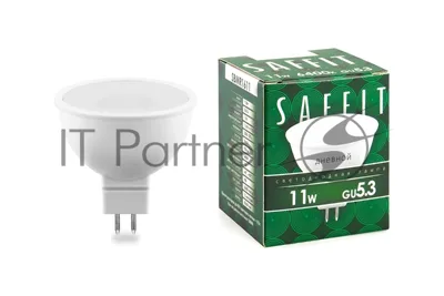 Лампа светодиодная SAFFIT SBMR1611 (55153) 11Вт 230В GU5.3 дневной