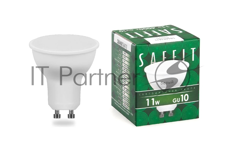 Лампа светодиодная SAFFIT SBMR1611 (55155) 11Вт 230В GU10 белый