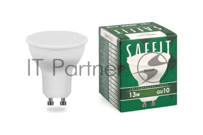 Лампа светодиодная SAFFIT SBMR1613 (55216) 13Вт 230В GU10 белый