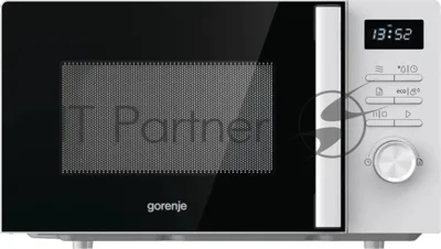 Микроволновая печь Gorenje MO20A3WH белый, 20 л, 800 Вт, переключатели - кнопки, поворотный механизм