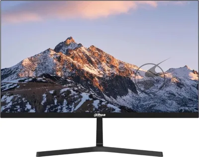 Монитор 23.8" Dahua DHI-LM24-B200S VA 1920x1080, 100 Гц, 5 мс, 16:9, 250 кд/м², 1xHDMI, 1xVGA, динамики, черный