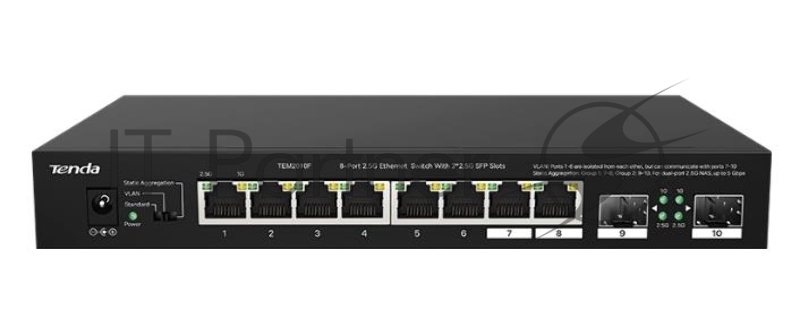 Коммутатор 8PORT 2.5G/2SFP TEM2010F Tenda