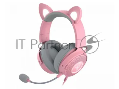 Гарнитура Razer Kraken Kitty V2 Pro розовый, проводная, USB, подсветка