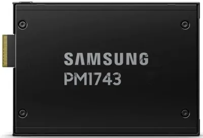 Накопитель SSD Samsung PM1743, 3.84Tb, U.3, 2.5", NVMe, R/W 14000/6000