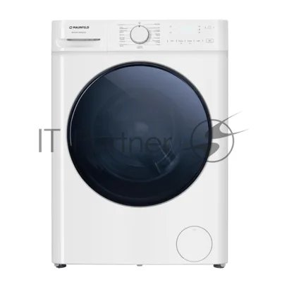 Стиральная машина Maunfeld MFWM128WH053 белая, загрузка фронтальная 7.5кг, 1200 об/мин., класс: A+++