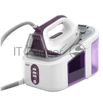 Парогенератор Braun IS3155VI SS фиолетовый/белый, 2400 Вт, 125 г/мин, 430 г/мин, 2000 мл