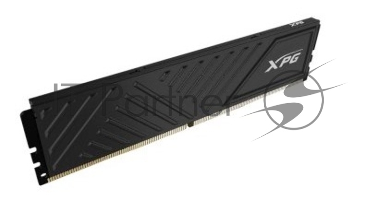 Оперативная память XPG Gaммix D35, DDR4, 8GB (1x8GB), 3600MHz, CL18, DIMM, с радиатором, черный