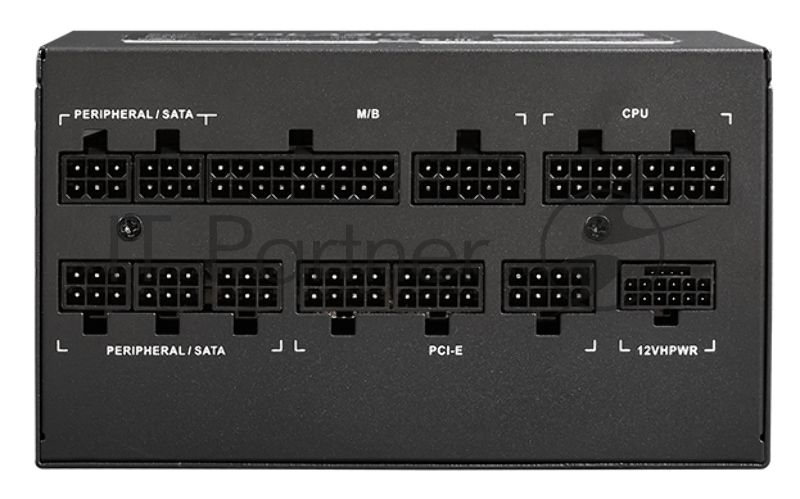 Блок питания Chieftec Polaris Pro PPX-1300FC-A3, 1300Вт, 80 PLUS Platinum, 135мм, модульный, черный