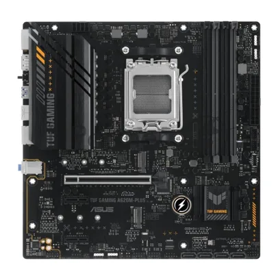 Материнская плата ASUS TUF GAMING A620M-PLUS, AM5, AMD A620, 4xDDR5, 4xSATA, 2xM.2, 1xPCIe 4.0 x16, 2xPCIe x1, DisplayPort, HDMI, 1x2.5Gb LAN, 6xUSB, 3x3.5 мм, 7.1, microATX