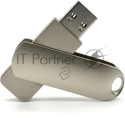 Флешка USB Digma DRIVE3 (DGFUM128A30SR), 128Gb, USB 3.0, R/W 70/30, серебристый