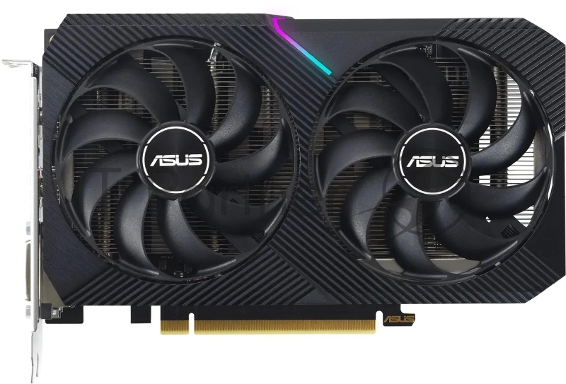 Видеокарта ASUS GeForce RTX 3050 Dual V2 OC Edition, 8 GB GDDR6, 128 bit, DVI-D, DisplayPort, HDMI, GPU 1552 MHz