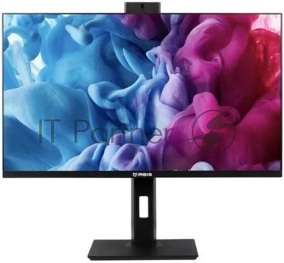 Монитор 23.8" Irbis SMARTVIEW ISM24FIDW IPS 1920x1080, 75 Гц, 3 мс, 16:9, 250 кд/м2, 1xHDMI, 1xDP, 1xVGA, 1x3.5 мм, Tillt HAS Pivot Swivel черный