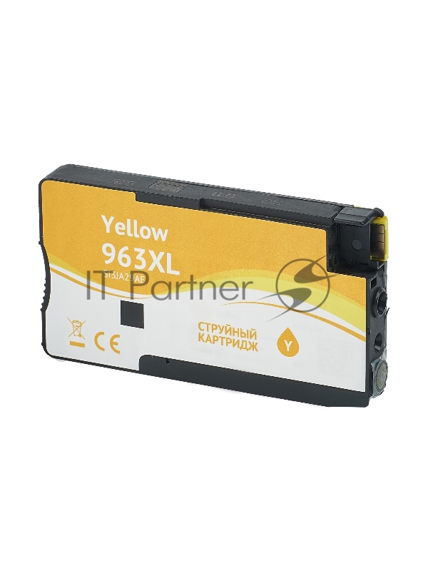 Картридж струйный Sakura 3JA29AE (№963XL Yellow) для HP, желтый, 25,5 мл., 1600 к.