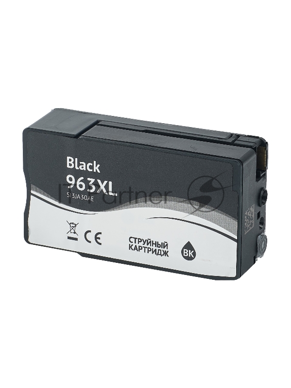 Картридж струйный Sakura 3JA30AE (№963XL Black) для HP, черный, 58 мл., 2000 к.
