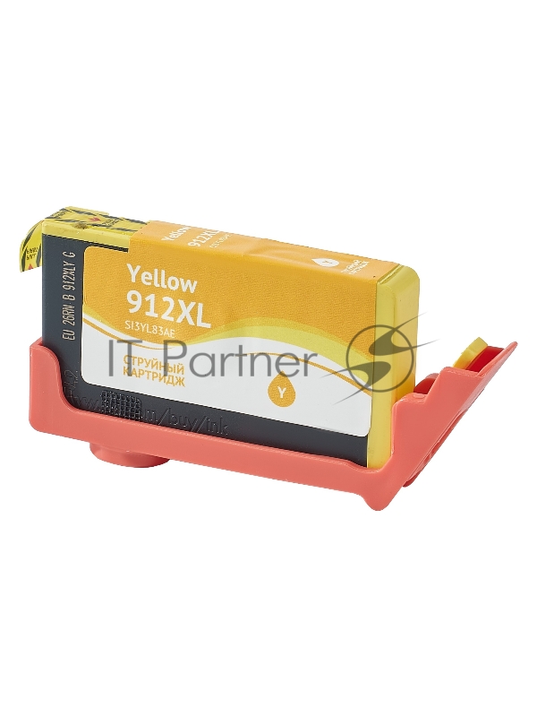 Картридж струйный Sakura 3YL83AE (№912XL Yellow) для HP, желтый, 10,5 мл., 825 к.