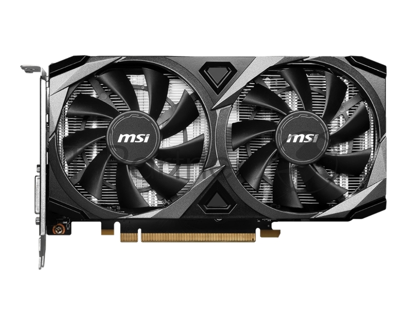 Видеокарта MSI RTX 3050 VENTUS 2X XS 8G OC GeForce RTX 3050 8Gb 128bit GDDR6 1807/14000 DVIx1 HDMIx1 DPx1 HDCP Ret