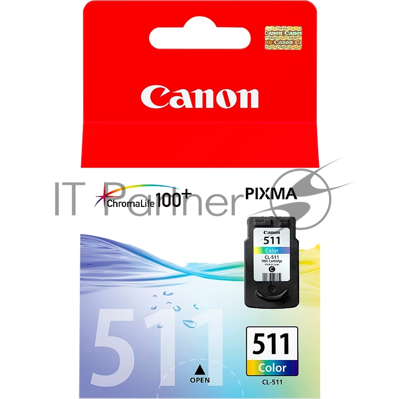 Картридж Canon CL-511 IJ CART EMB многоцветный (244 стр.) для Canon PIXMA MP240/MP250/MP260/MP270/MP272/MP280/MP480/MP490/MP492/MP495/MX320/MX330/MX340/MX350/iP2700/iP2702