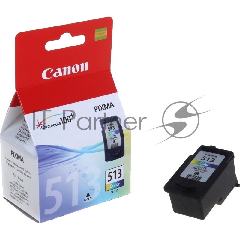 Картридж струйный Canon CL-513IJ CART EMB многоцветный (349 стр) для Canon PIXMA MP230/iP2700/iP2702/MP240/MP250/MP252/MP260/MP270/MP272/MP280