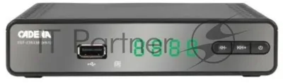 Приставка для цифрового ТВ Cadena CDT-2351SB черный, DVB-T2, DVB-T, HDMI, USB 2.0