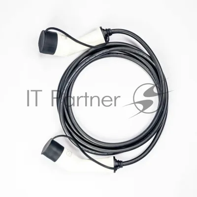 Удлинитель кабеля EV ZL-IEC-AC32-PVS-3, 32A type 2 - type 2, 3-фазный, 7,5 м