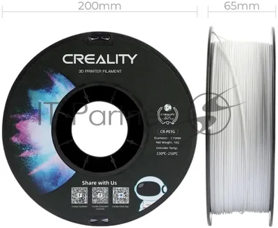 Пластик для принтера 3D Creality 3301030034 CR-PETG 1.75мм 1кг белый