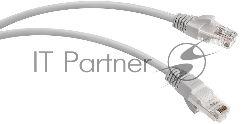 Патч-корд WRline WR-PC-RJ45-UTP-5E-0.3-GY UTP RJ-45 вил.-вилка RJ-45 cat.5e 0.3м серый LSZH (уп.:1шт)