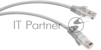 Патч-корд WRline WR-PC-RJ45-UTP-5E-0.3-GY UTP RJ-45 вил.-вилка RJ-45 cat.5e 0.3м серый LSZH (уп.:1шт)