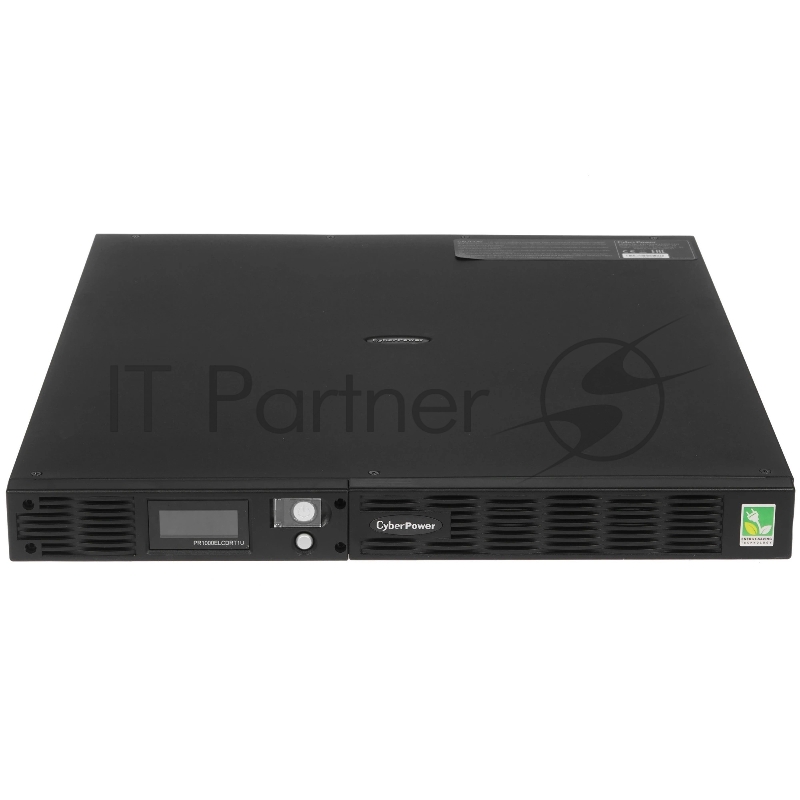 Источник бесперебойного питания CyberPower PR1000ELCDRT1U/1000 ВА/800 Вт/USB/RS-232/EPO/SNMPslot/6 x IEC 320 C13 (компьютерная)