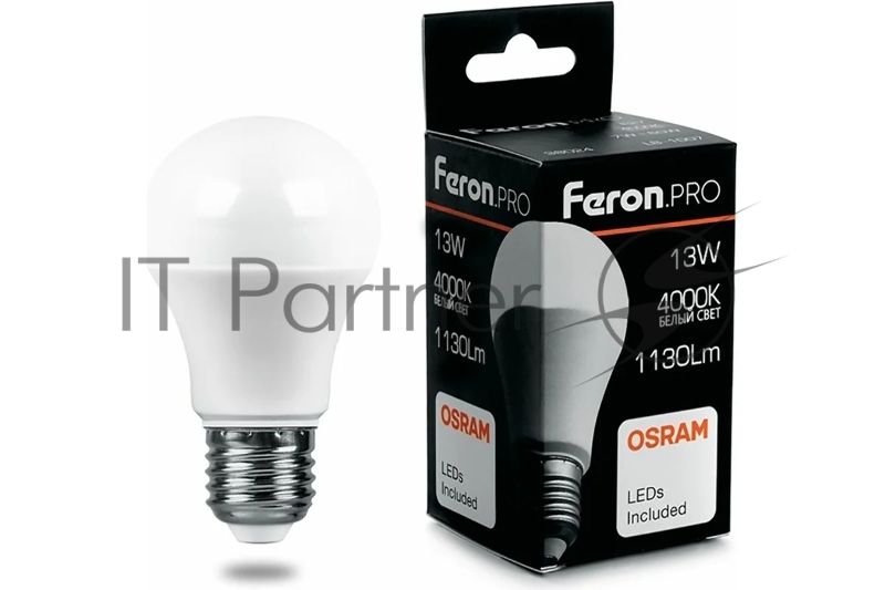 Лампа светодиодная Feron PRO LB-1013 (38033) 13 вт Е27 белый