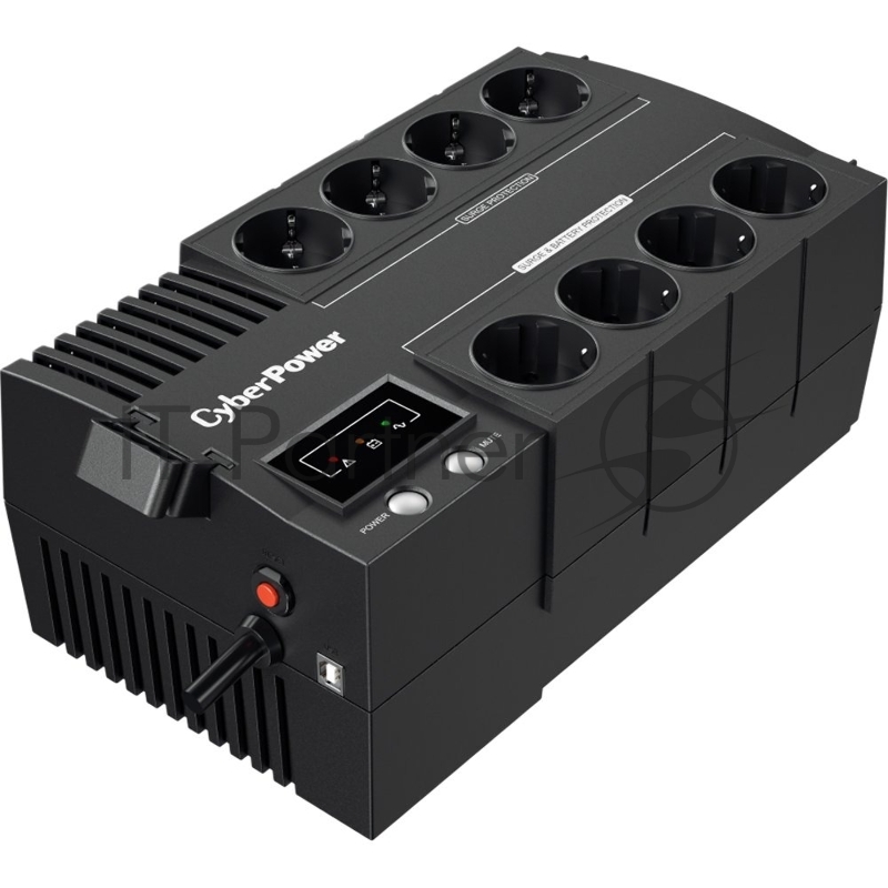 Источник бесперебойного питания CyberPower BS850E/850 ВА/480 Вт/8 х CEE 7 (евророзетка)
