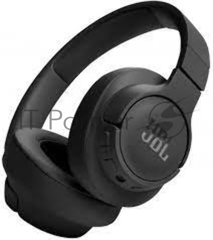Беспроводные/проводные наушники JBL Tune 720BT черный, полноразмерные, Bluetooth + проводной, быстрая зарядка