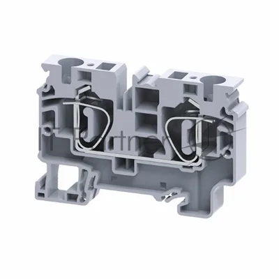Клемма проходная пружинная OptiClip CX-10-I-57A-(0,2-10)-серый