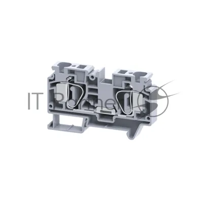Клемма проходная пружинная OptiClip CSC-16-I-76A-(1,5-16)-серый