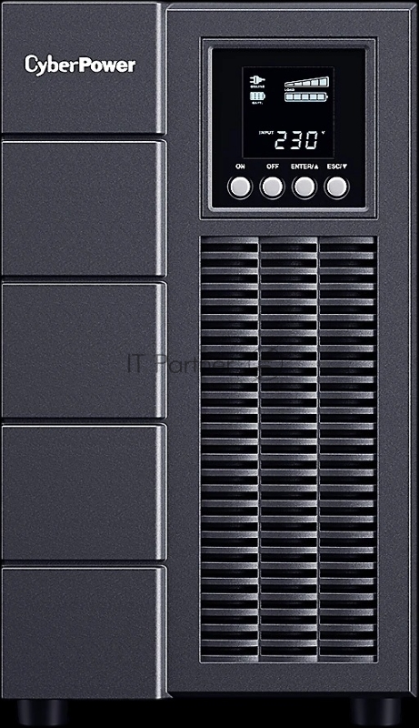 Источник бесперебойного питания CyberPower OLS2000E/2000 ВА/1800 Вт/USB/RJ11/45/SNMP/5xIEC 320 C13 / клеммы