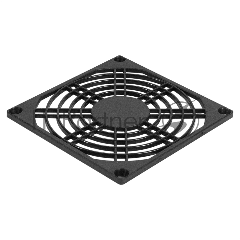 Решетка для вентилятора 90x90 ExeGate EG-090PSB (90x90 мм, пластиковая, квадратная, черная)