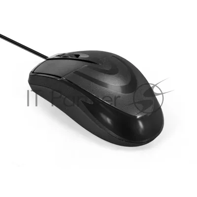Мышь проводная ExeGate Professional Standard SH-8025 OEM черный, 1000 dpi, USB, кнопки - 3