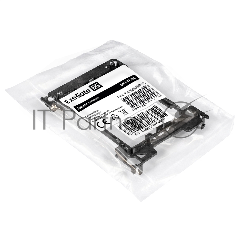 Задняя планка ExeGate BKT-0126L, под радиатор/процессорный кулер для LGA 3647, Narrow (back plate BKT-0126L)