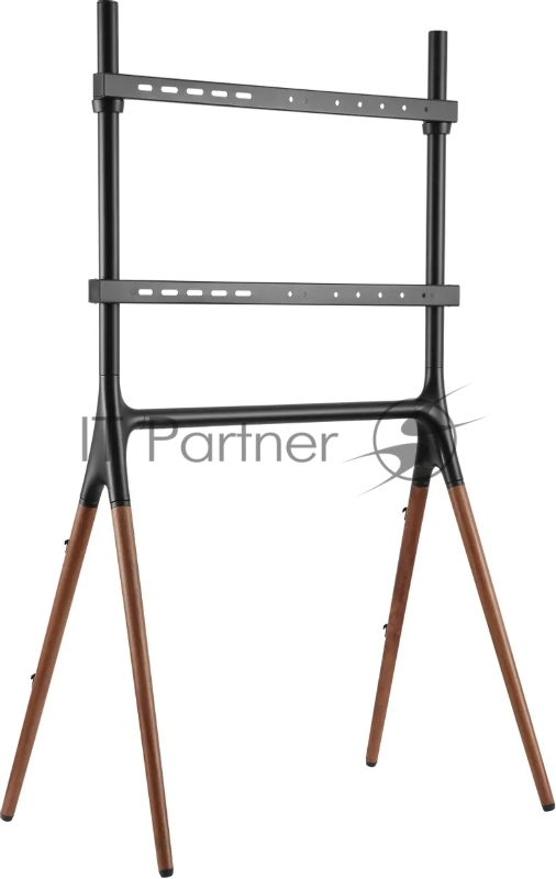Подставка для телевизора Cactus CS-ST1247BKWN черный/орех, 49"-70" макс. 40 кг, напольный