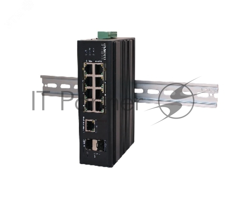 Коммутатор OSNOVO SW-60812/WU, 6×100 Мбит/с PoE+ + 2×100 Мбит/с PoE++ + 1×1 Гбит/с Uplink + 2×1 Гбит/с SFP, неуправляемый