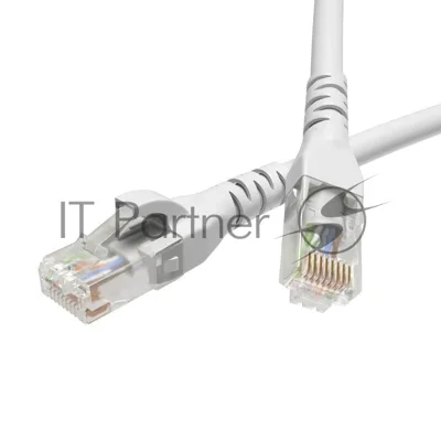 Патч-корд неэкранированный CAT5E U/UTP 4х2 LSZH белый 3м