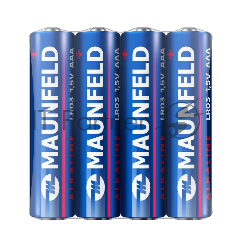 Батарейки Maunfeld Alkaline ААА(LR03 MBLR03-SR40, спайка 4 шт., 1.5 В