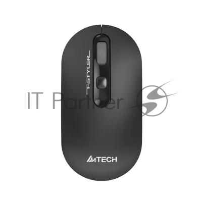 Мышь беспроводная A4Tech Fstyler FG20S серый, 2000 dpi, радиоканал, USB, кнопки - 3