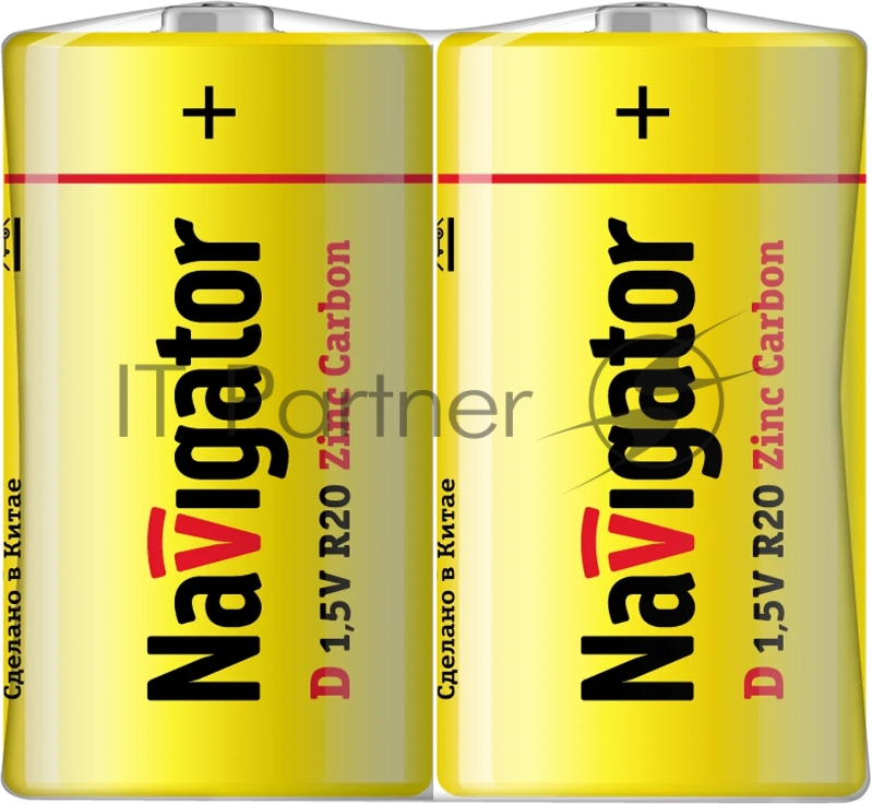 Элемент питания Navigator NBT-NS-R20-SH2, 1.5 В