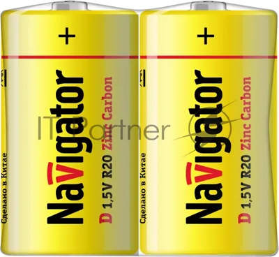 Элемент питания Navigator NBT-NS-R20-SH2, 1.5 В