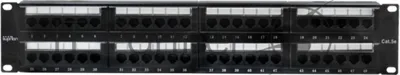 Патч-панель 19', 48хRJ-45, UTP, Cat.5e, 2U