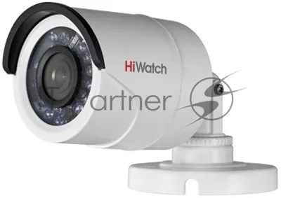 Камера видеонаблюдения аналоговая HiWatch HDC-B020(B)(3.6мм) 3.6-3.6мм HD-TVI цв. корп.:белый